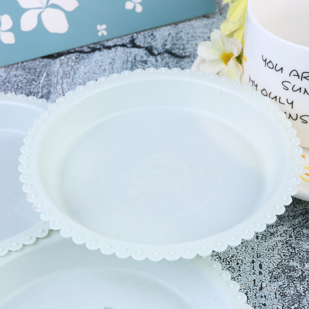 20 шт. круглых поддонов для цв – обзор и цена Drip Tray Saucer