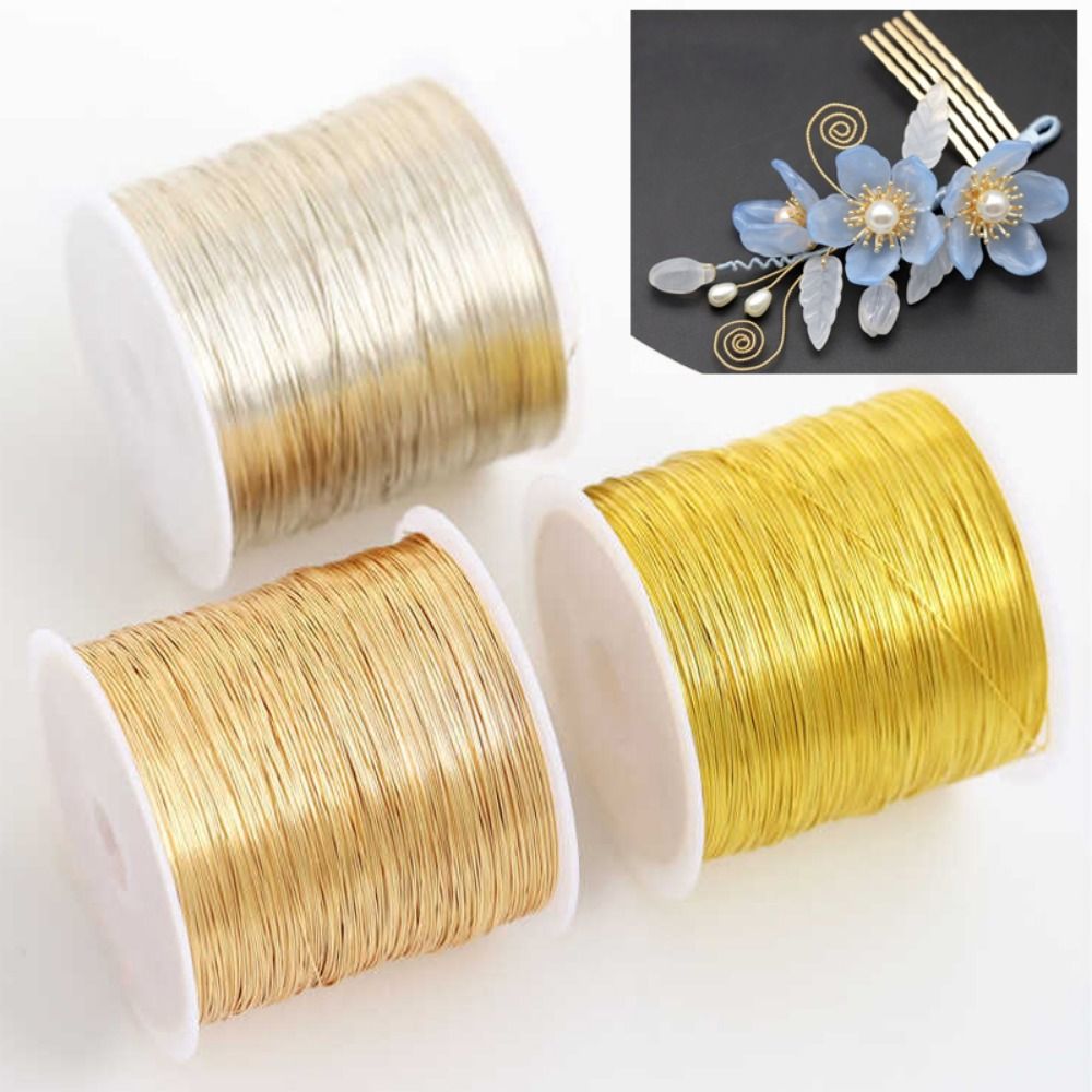 100 м/рулон, позолоченная медн – обзор и цена Copper Wire Roll