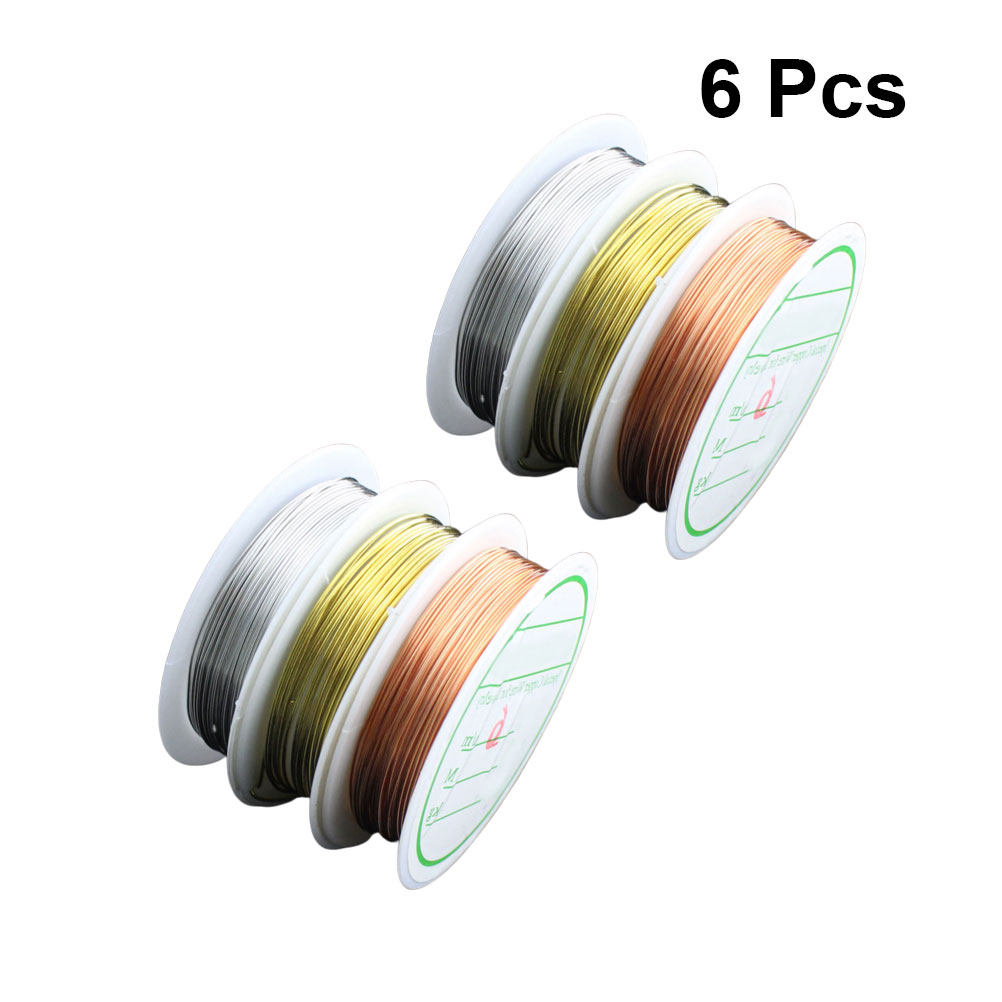 6 рулонов цветной медной прово – обзор и цена Copper Wire Roll